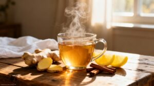 Ginger Cinnamon Lemon Tea