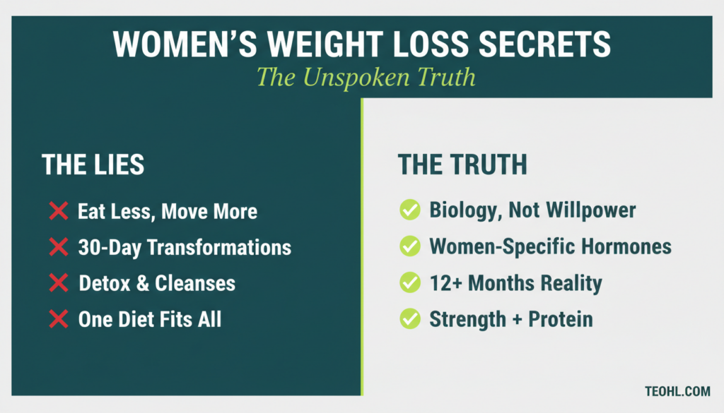 women's weight loss secrets
