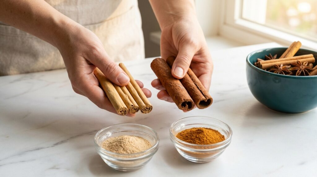 Ceylon cinnamon vs Cassia