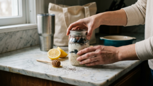 healthy breakfast on the go