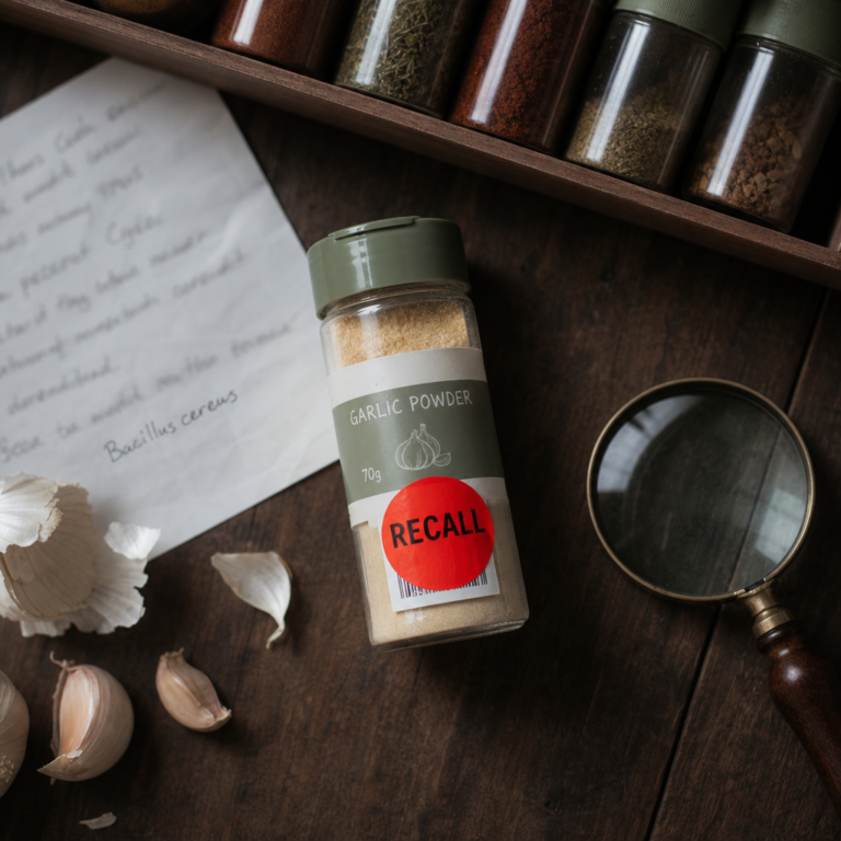 garlic powder recall