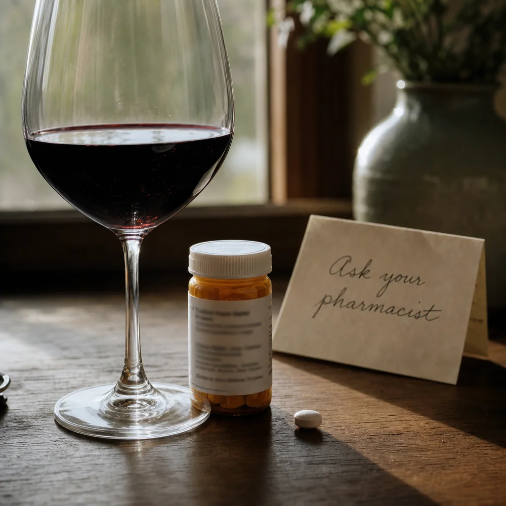 alcohol medication interactions
