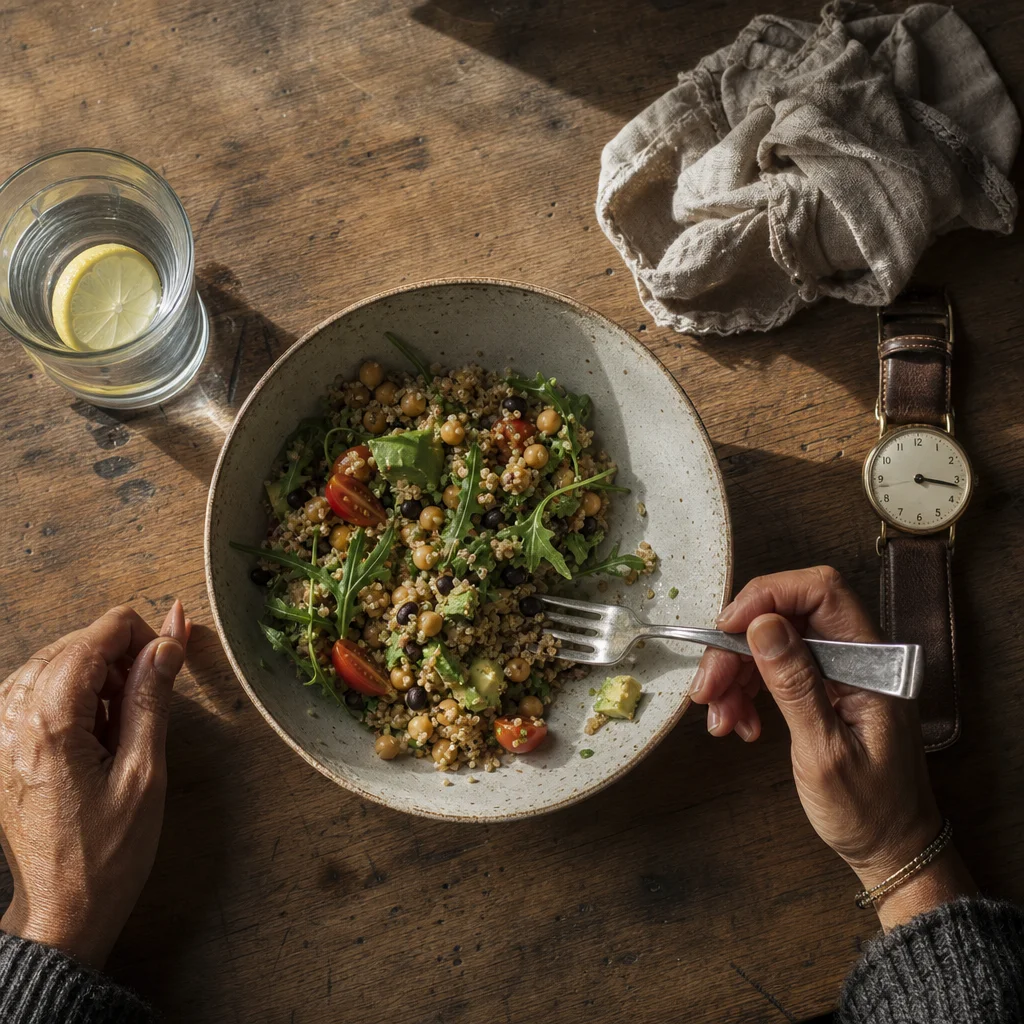 high fiber lunch