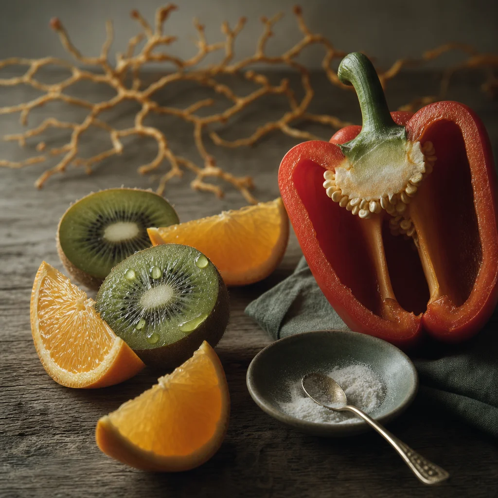 vitamin C MS risk