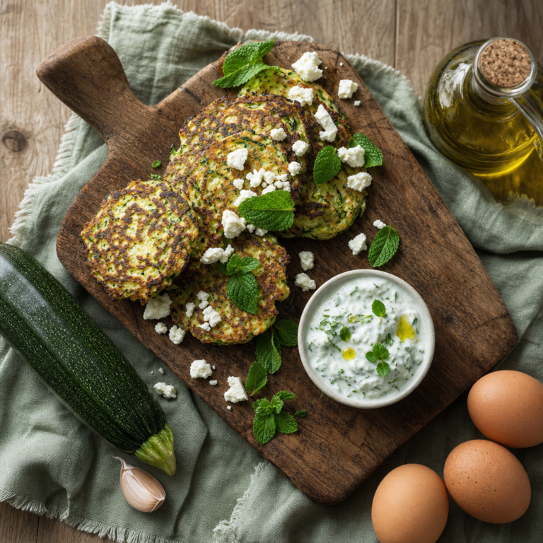 zucchini fritters