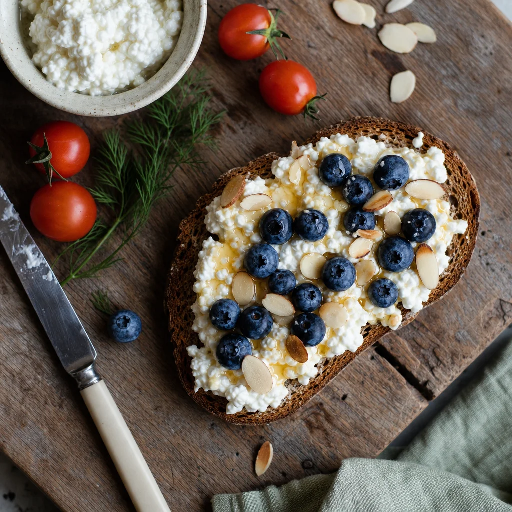 cottage cheese toast