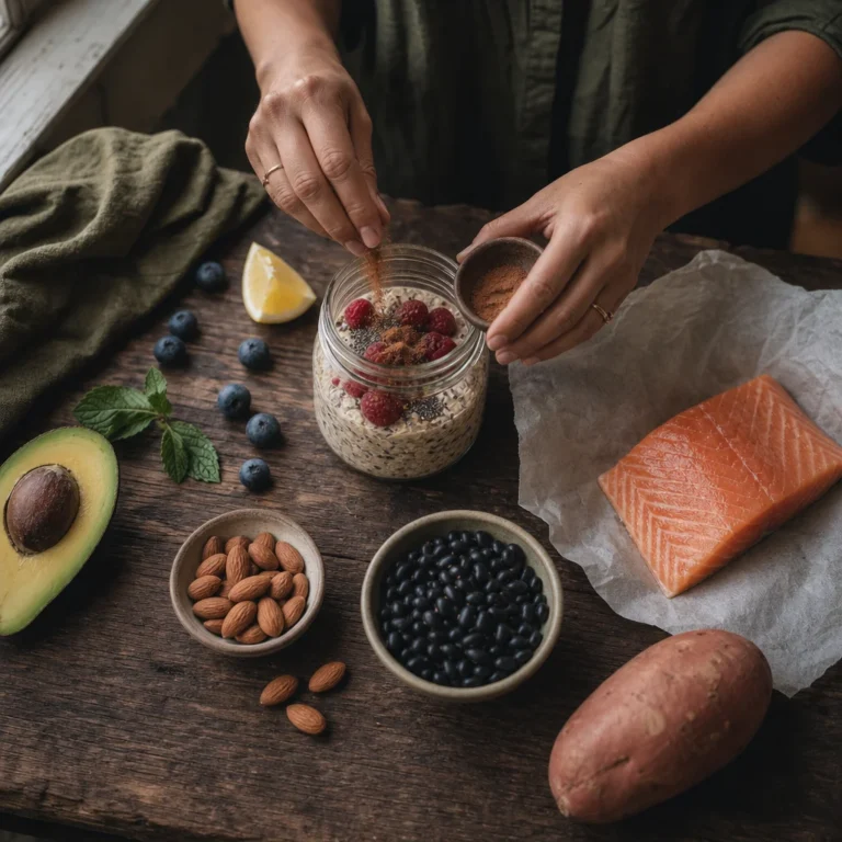 high fiber meal plan