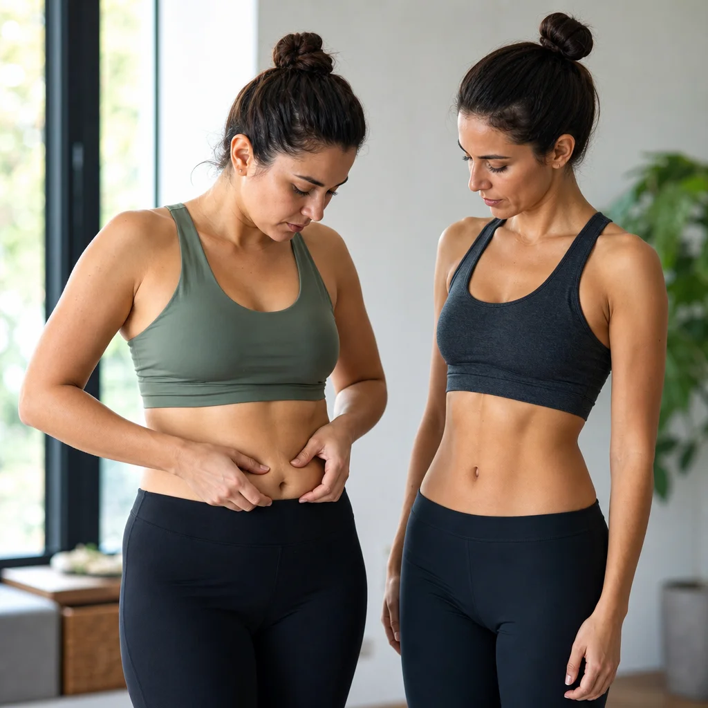 belly fat vs BMI