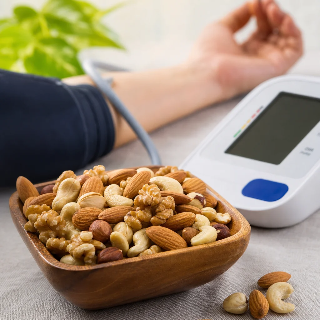 nuts and blood pressure