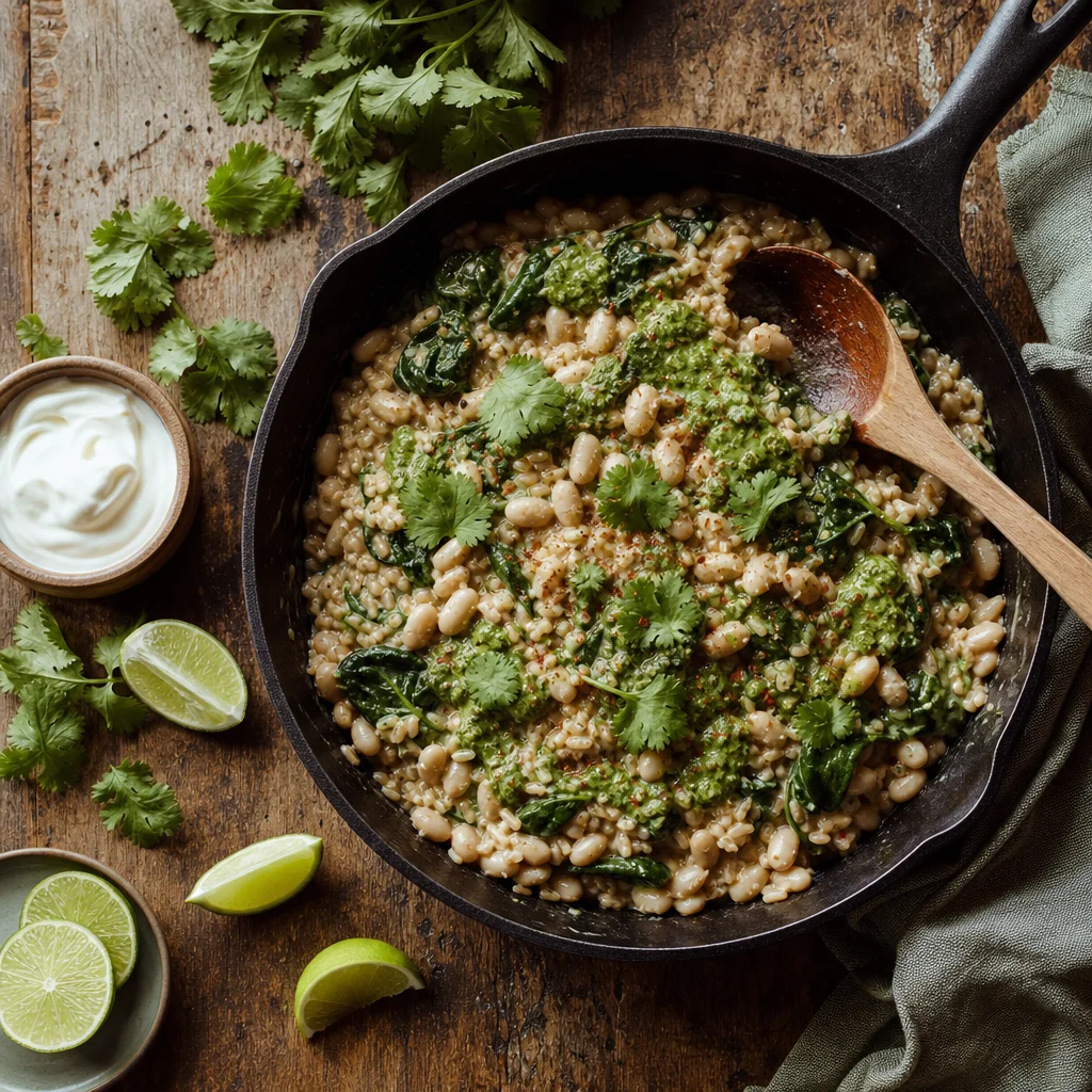 white beans and rice