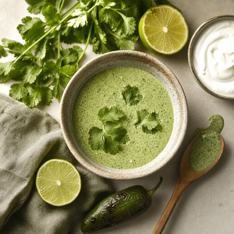 cilantro lime sauce