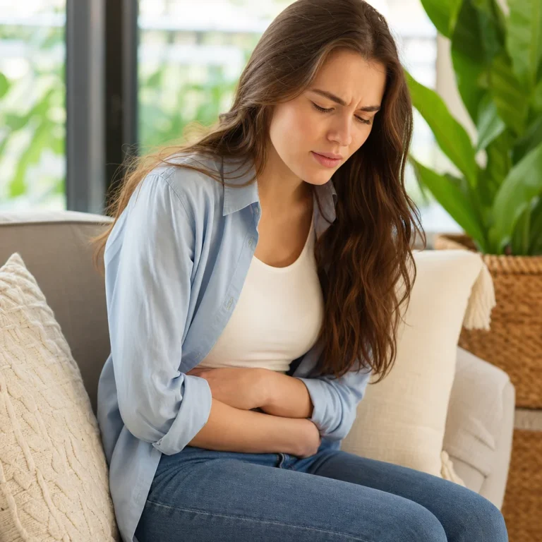 period bloating