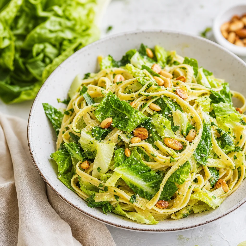 romaine lettuce pasta