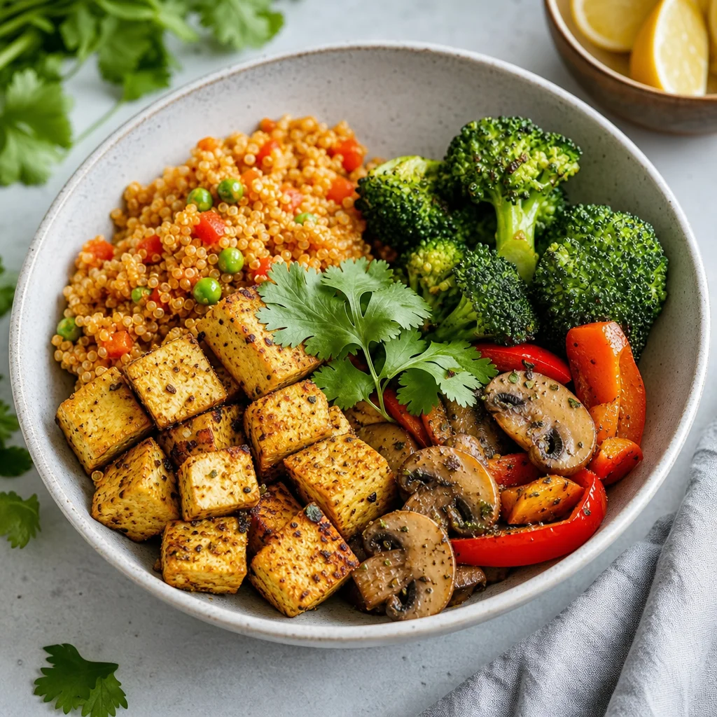 high-protein vegetarian dinners