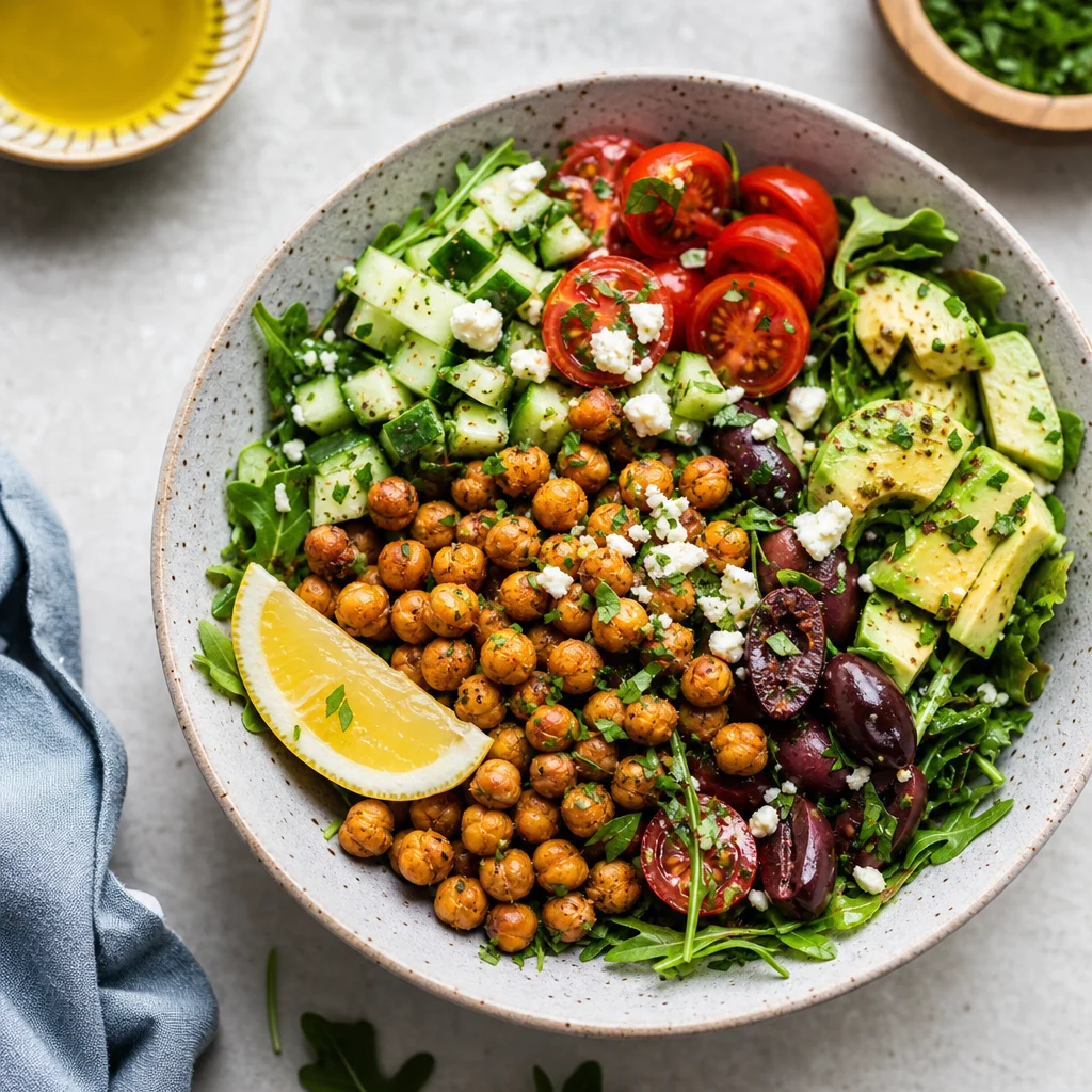 mediterranean chickpea meals