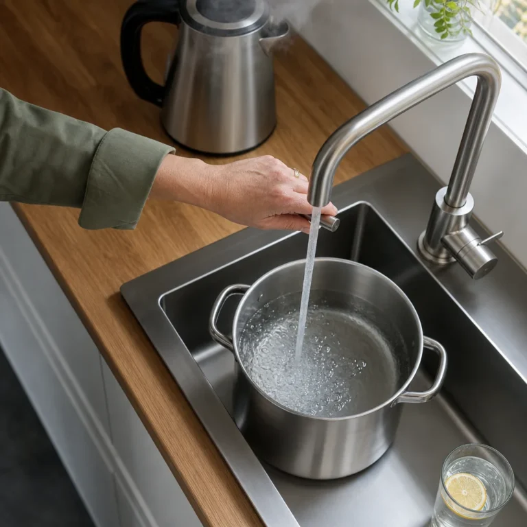 hot tap water