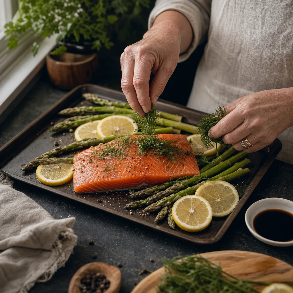 heart healthy salmon
