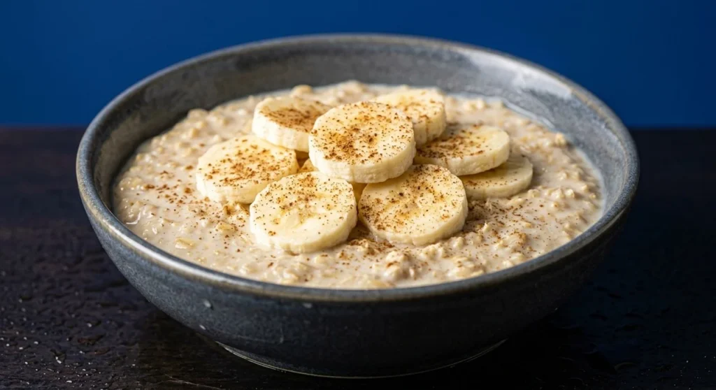 banana baked oats